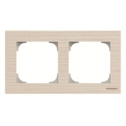 8572 FR Рамка Sky Белый ясень 2-постовая ABB