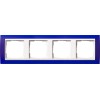 0214399 Рамка Event Синий / Белый 4-постовая Gira