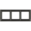EPD483AN Рамка ECO Profi Deco Антрацит 3-постовая гор/верт. Jung