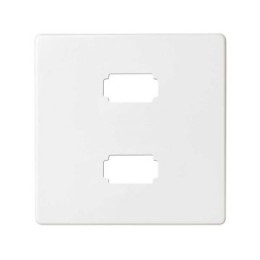 8201090-030 Накладка для коннектора 2*USB 2.0 типа А, "мама", S82, S82N, S82 Detail, белый Simon