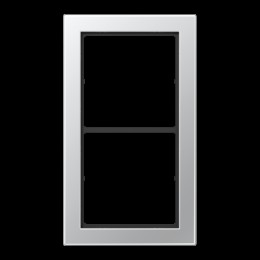 FDAL2982 Рамка FD Design Алюминий 2-постовая Jung