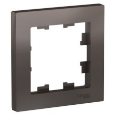 ATN000601 Рамка Atlasdesign Мокко 1-постовая Schneider Electric ATN000601 Рамка Atlasdesign Мокко 1-постовая Schneider Electric