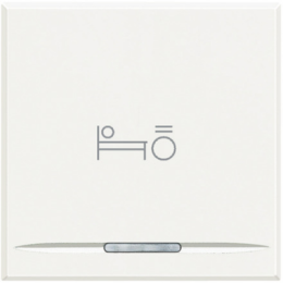 HD4915M2BL Axolute Клавиша свет кроват 2м бел Bticino