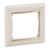 774151 Рамка Valena Слоновая кость / Золото 1-постовая Legrand