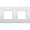 LNE4802M2PR Рамка LivingLight Air Белый жемчуг 2+2 модуля Bticino