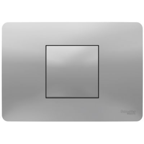 NU210130 Рамка Unica Modular Алюминий 1-постовая Schneider Electric