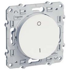 S52R262 Двухполюсный выключатель 16А белый Odace Schneider Electric S52R262 Двухполюсный выключатель 16А белый Odace Schneider Electric