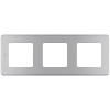 Рамка - 3 поста Алюминий Legrand INSPIRIA 673952