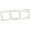 774453 Рамка Valena Белый 3-постовая Legrand