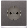 AL2520-OANLEDW SCHUKO-розетка с подсветкой LED Jung LS серия