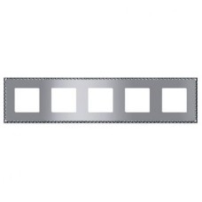 FD01215CB Рамка Toledo Bright chrome 5-постовая Fede FD01215CB Рамка Toledo Bright chrome 5-постовая Fede