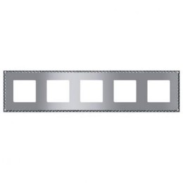 FD01215CB Рамка Toledo Bright chrome 5-постовая Fede