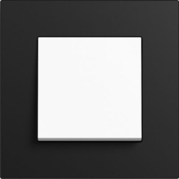 0211226 Рамка Esprit Linoleum-Multiplex Антрацит 1-постовая Gira
