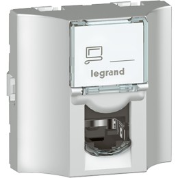 078624 Mosaic RJ45 UTP кат5е медпр ал Legrand