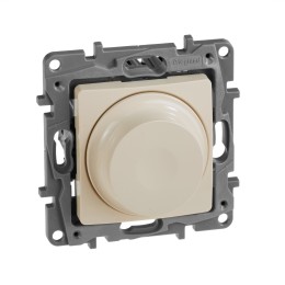 672319 Светорегулятор поворотный без нейтрали 300Вт - Etika - слоновая кость Legrand