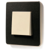 NU280251 Рамка Unica Studio Metal Бронза / Бежевый 1-постовая Schneider Electric