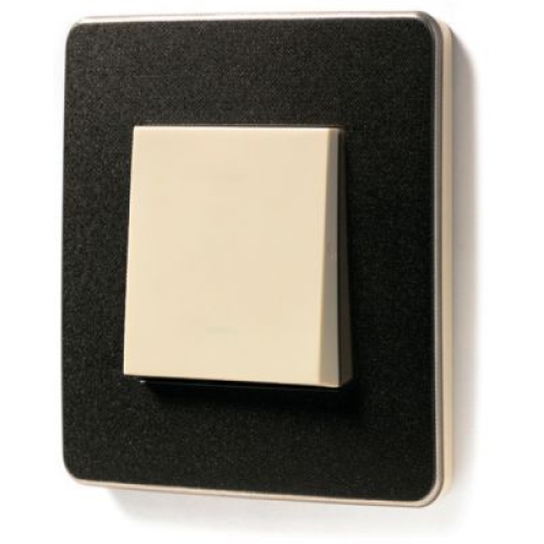 NU280251 Рамка Unica Studio Metal Бронза / Бежевый 1-постовая Schneider Electric
