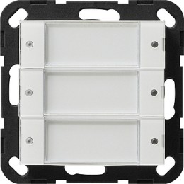 2003100 Сенсорный выключатель 2 3-клавишный 24 V Белый Gira