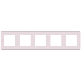 Рамка - 5 постов Розовый Legrand INSPIRIA 673974