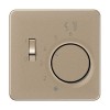 CDFTR231PLGB CD 500/CD plus Бронза Накладка регулятора теплого пола(мех.FTR231U) Jung