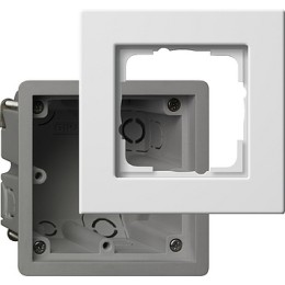2881201 Монтажная коробка Е22 с рамкой Gira E22