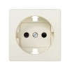 82041-31 Накладка на розетку двухполюсную с заземляющим контактом, с защитными шторками, S82, S82N, S82 Detai Simon