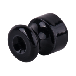 WL18-17-01 Изолятор 50 шт. (черный) Ретро Favorit Runda Werkel a040269