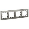 ATN000904 Рамка AtlasDesign Сталь 4-постовая Schneider Electric