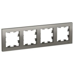 ATN000904 Рамка AtlasDesign Сталь 4-постовая Schneider Electric