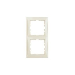 10129909 Рамка S.1 Полярная белизна матовый 2-постовая вертикальная Berker