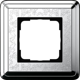 0211681 Рамка Classix Art Хром 1-постовая Gira