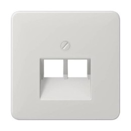 CD569-2UALG CD 500/CD plus Светло-серый Накладка 2-ой наклонной ТЛФ/комп розетки Jung