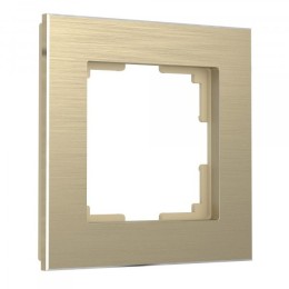 W0011711 Рамка на 1 пост (Шампань) Aluminium Werkel a052312