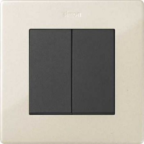 2400610-034 Рамка на 1 пост, шампань Simon 24