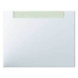 14267009 Клавиша с полем для надписей цвет: полярная белизна, с блеском K.1 Berker