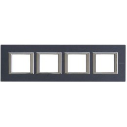 HA4802M4HRLV Рамка Axolute Квадрат Ардезия 2+2+2+2 модуля Bticino