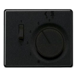 SLFTR231PLSW SL 500 Черный Накладка регулятора теплого пола(мех.FTR231U) Jung