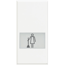 HD4921MR Axolute Клавиша Уберит комн 1м бел Bticino