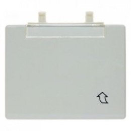 11410002 Откидная крышка с полем для надписи, высокая цвет: белый, с блеском Arsys Berker