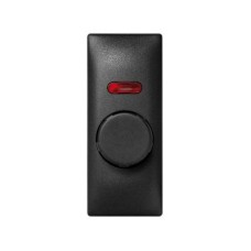 82054-68 Накладка на светорегулятор проходной поворотно-нажимной с подсветкой, узкий модуль, S82C, графит Simon 82054-68 Накладка на светорегулятор проходной поворотно-нажимной с подсветкой, узкий модуль, S82C, графит Simon