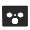 SL561SATSW SL 500 Черный Накладка TV-SAT-FM розетки Jung
