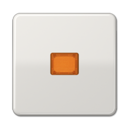 CD590KOLG CD 500/CD plus Светло-серый Клавиша 1-я с/п с оранжевой линзой   Jung