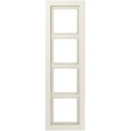 LSD984W Рамка LS Design Бежевый 4-постовая Jung