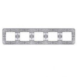 FD01375CB Рамка Emporio Bright chrome 5-постовая Fede