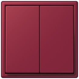 LC9954320M Les Couleurs® Le Corbusier Клавиша для двухклавишного выключателя le rubis Jung