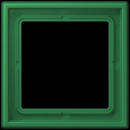 LC98132050 Рамка Les Couleurs Le Corbusier Зеленый 1-постовая Jung