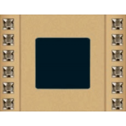 FD01281OR Рамка Crystal De Luxe Золото 1-постовая Fede