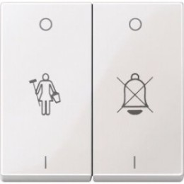 MTN432619 Клавиша x2 с надписями для горничной Merten