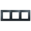 672583 Рамка Etika Антрацит 3-постовая Legrand