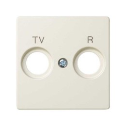 82053-31 Накладка на розетку R-TV+SAT, S82, S82N, S82 Detail, слоновая кость Simon
